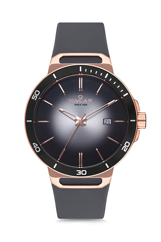 GRİ ERKEK KOL SAATİ NC34-290403-RGS7 - 1