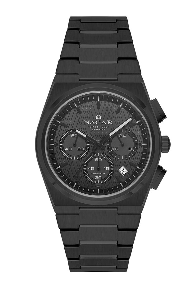Sapphire Glass Sport Black Men's Wristwatch Nc41- 299795 -Bgm