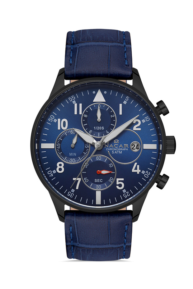 Sport Blue Men's Wristwatch Nc34- 290750 -Bll3