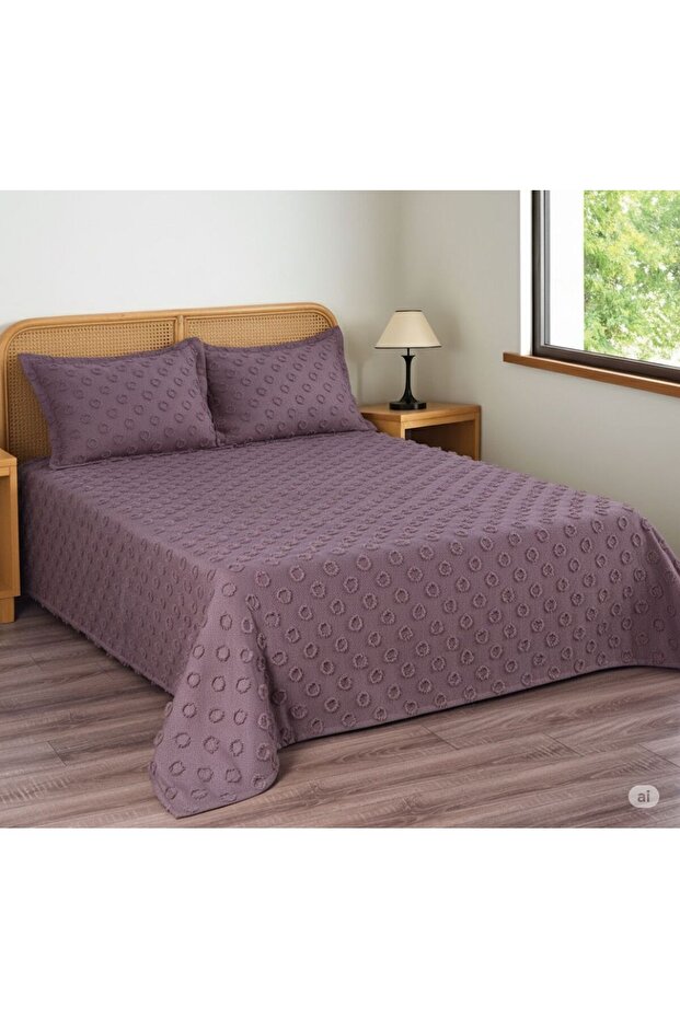 Pompon Double Bedspread