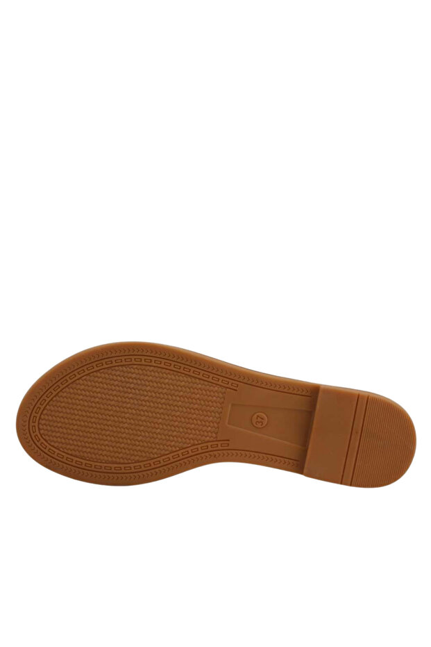 Kadın Sandalet Taba - 5