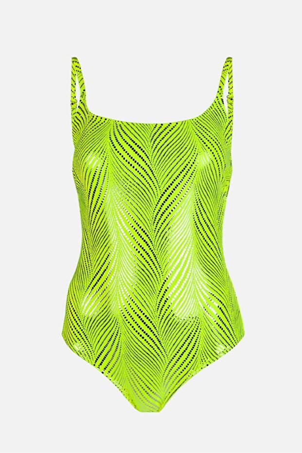 4301 Neon Sarı Mayo - 4