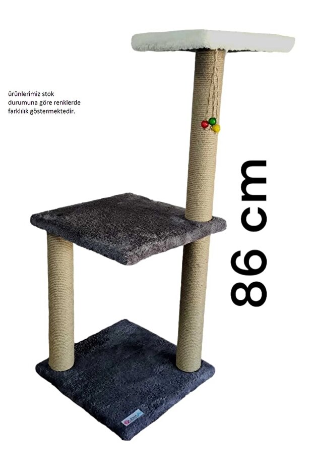 Modern Luxury Premium 86cm Long Double Layer Beaded Cat Scratching Post