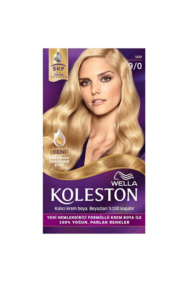 Koleston Kit Saç Boyası 9/0 Sarı - 1