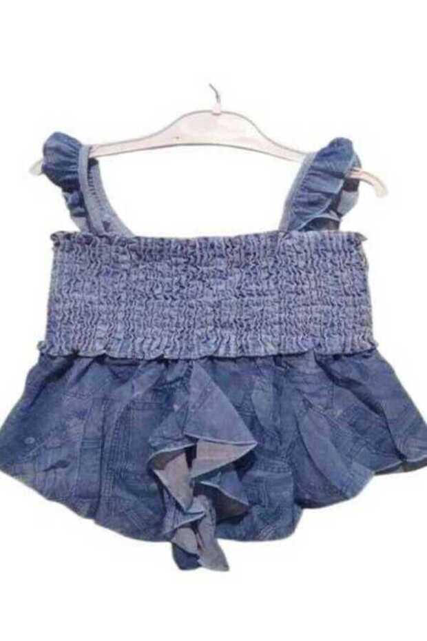 Baby Girl Summer Strap Ruffle Dress Princess-Model (1-2 Years)