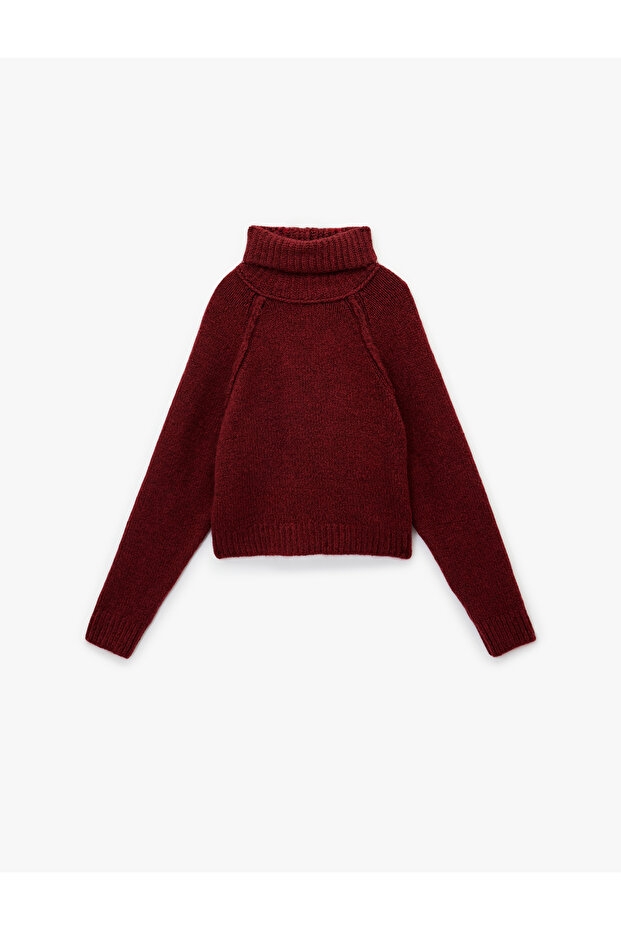 Turtleneck Long Sleeve Knitwear Sweater