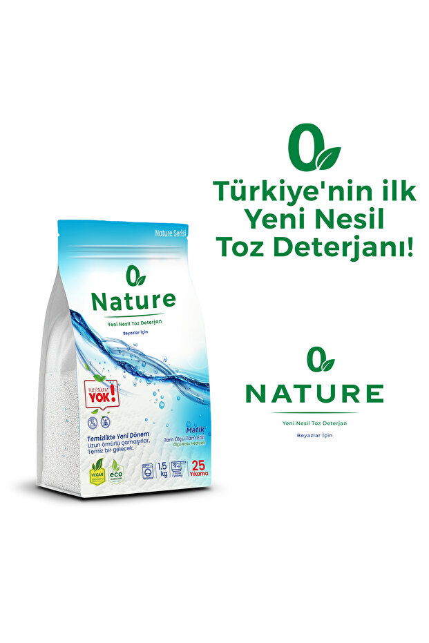 Nature Beyazlar / Toz Çamaşır Deterjanı - 3