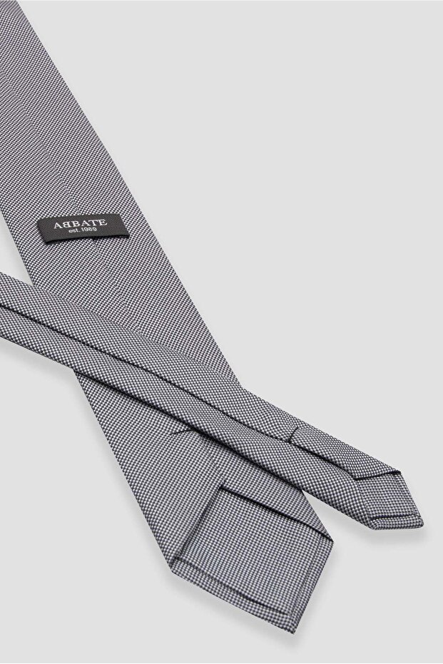 Tie 8 cm Microfiber Polyester Light Gray Men's Patterned Tie - 3