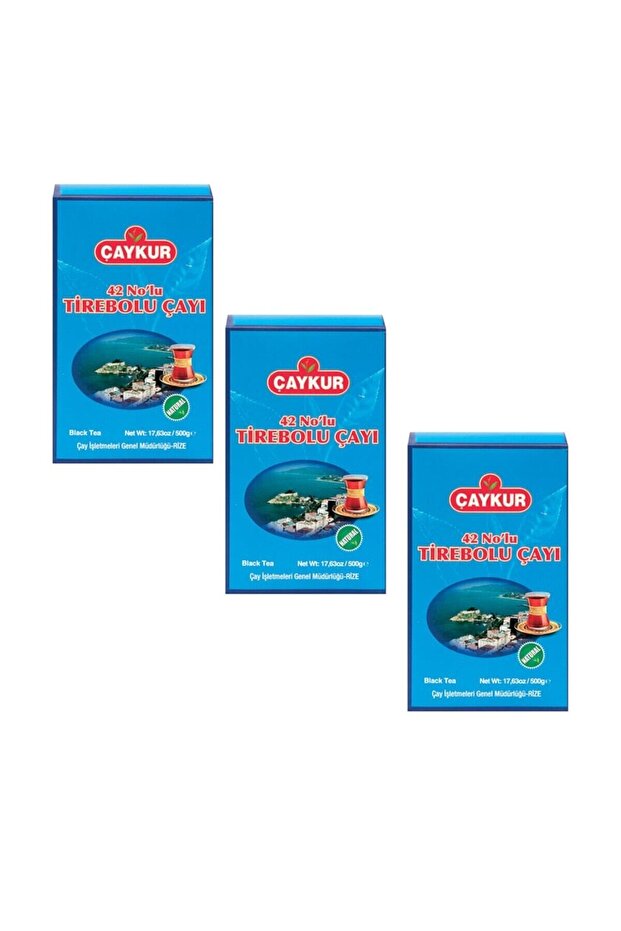 Caykur No 42 Tırebolu Cay 3*500gr