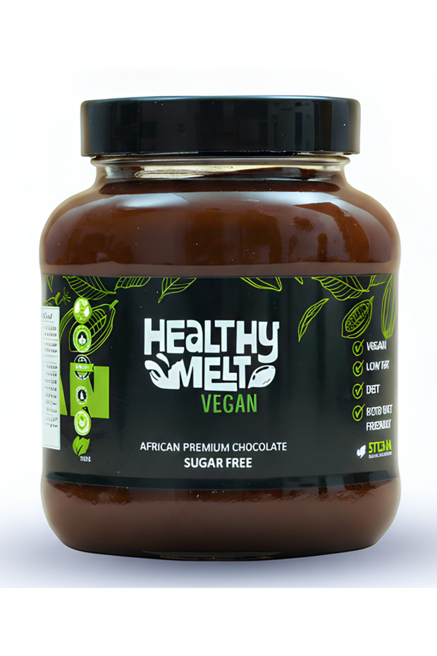 Chocovera Vegan Sugar Free African Cocoa Chocolate Spread 375g Keto Friendly