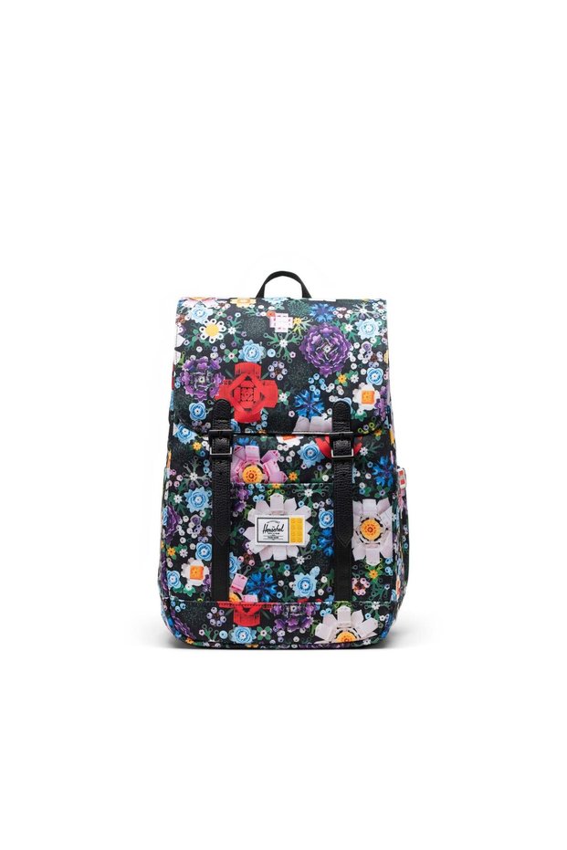 X Lego Retreat | 14" Inch Laptop Compatible Small Backpack, Water Repellent Fabric, 17 L