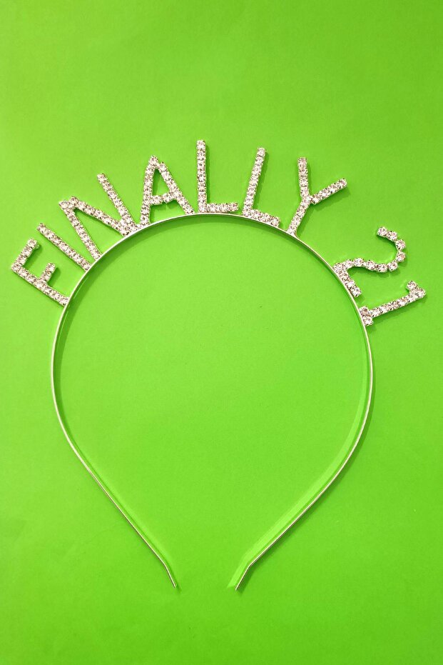 Finally 21 Doğumgünü taç - 2