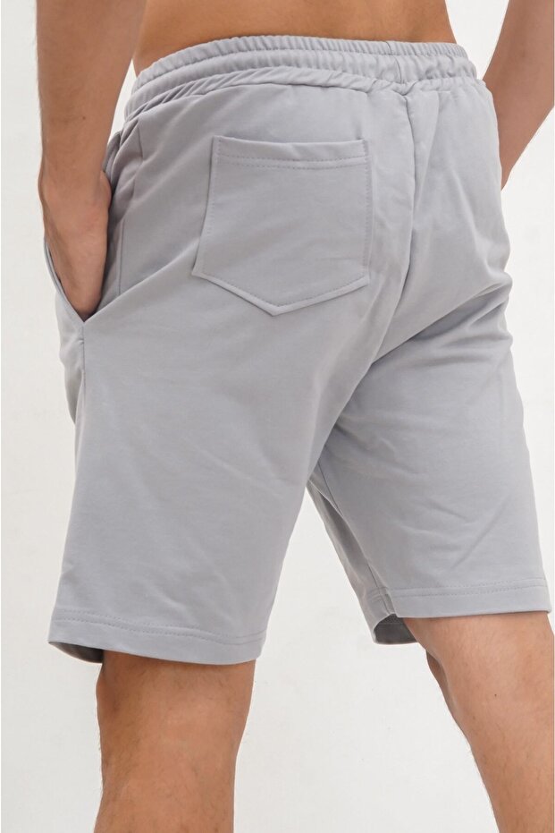 شورت رجالي بلون سادة - 5