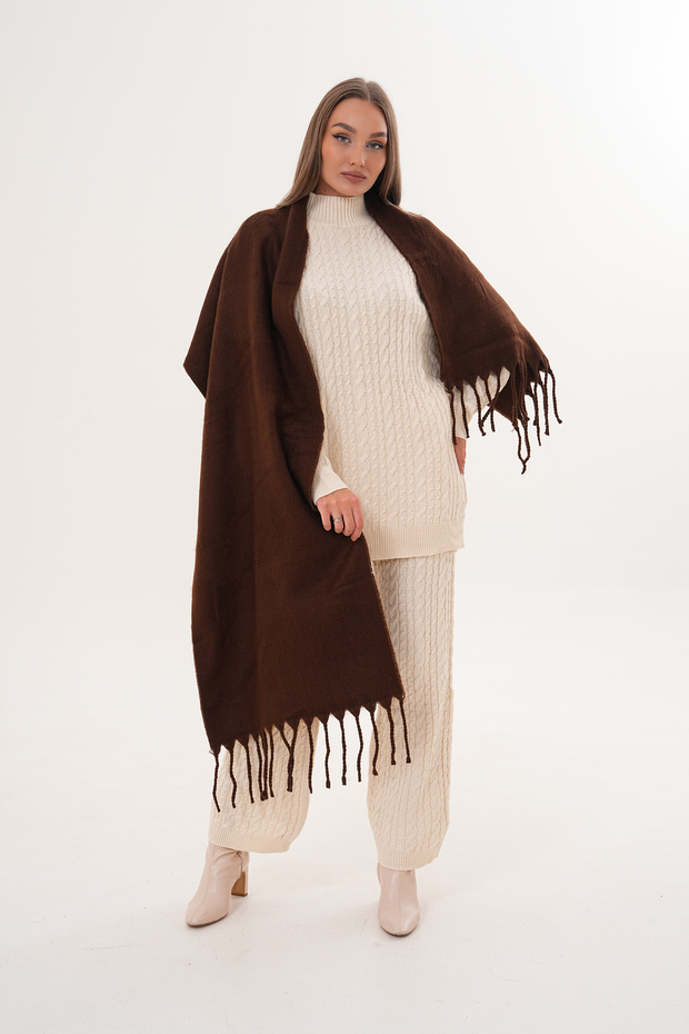 Puffy Chic Premium Soft Buklet Atkı - 9