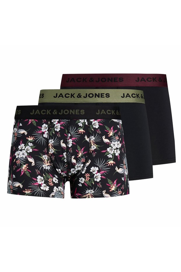 Men's 3-Piece Pattern & Flat Boxer Pack