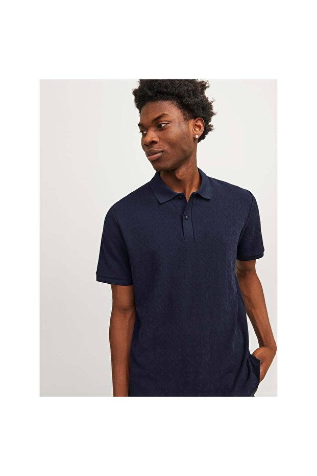 Jprbluclıff Ss Polo Ln Erkek T-shırt - 4