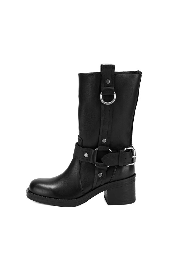 Kadın Deri Kovboy Çizme - 3