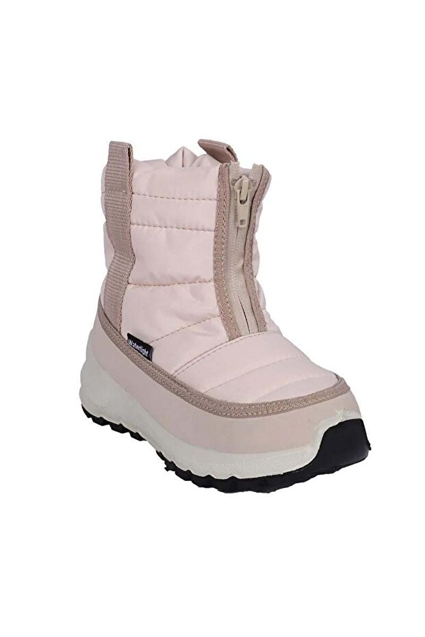F7448TBJ Tekstil Bej Çocuk Watertıght Kar Botu - 2
