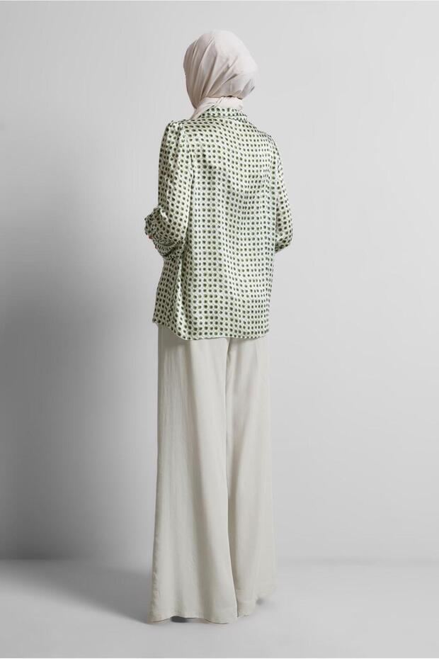 بلوزة منقوشة 45432 - 4