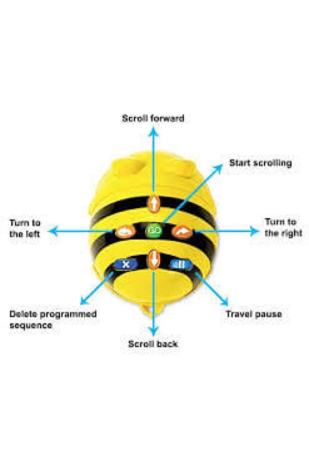 Bee-Bot Okul Öncesi Programlama Robotu - 3