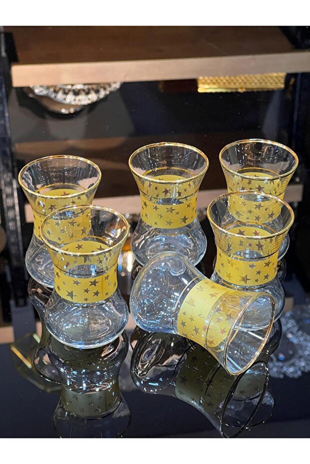 6 adet çay bardağı - 6