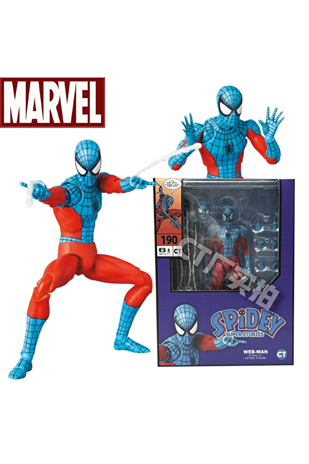 CT mafex 190 CT KO Mafex 190 شخصيات متحركة من شبكة العنكبوت Spiderman Mafex 092 Spider Man Venom Movable Stat
