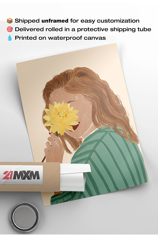 Unframed Boho Style Canvas Poster – Digital Print on Matte Canvas - BOHO 78 - 7