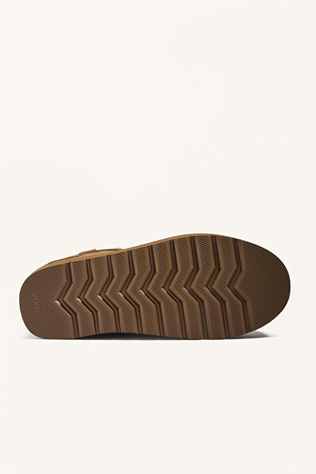 Süet platform tabanlı çizme - 8