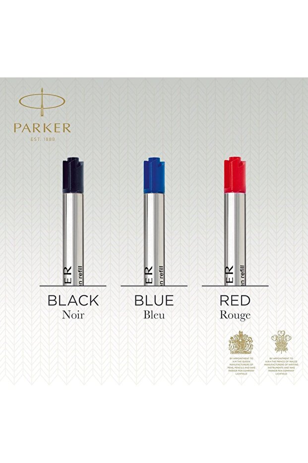 Quink Flow Ballpoint Pen Refills, Medium Tip, Blue, Value Pack of 6 (2025156) - 7