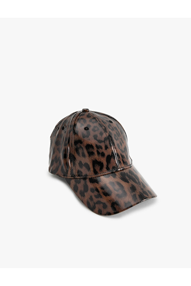 Leopard Print Cap Hat