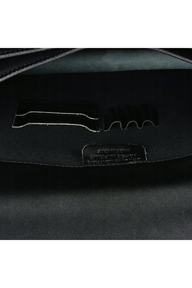 Men's leather briefcase premium document folder - 5