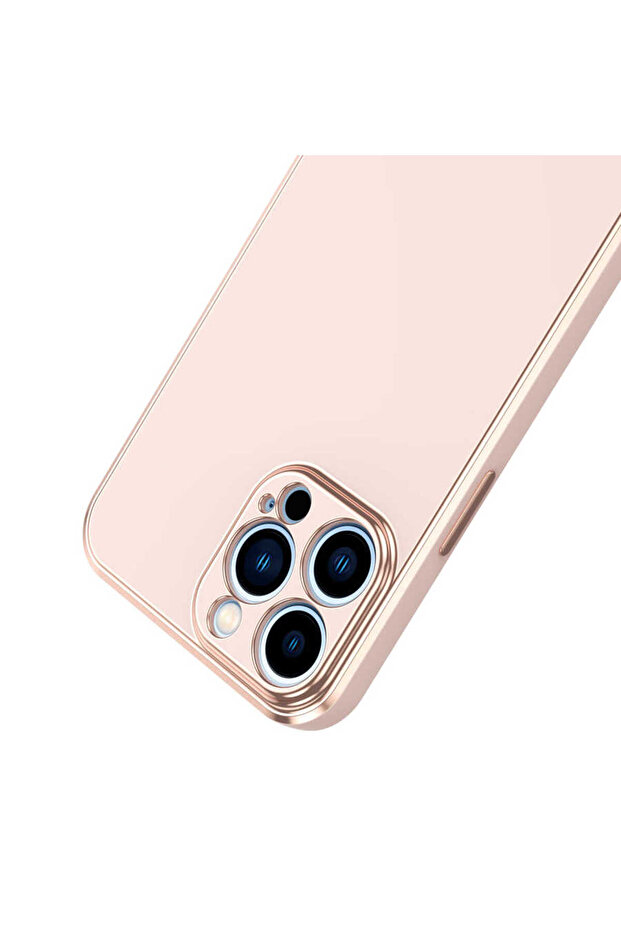 حافظة جلدية متوافقة مع هاتف iPhone 13 Pro - بني - 5