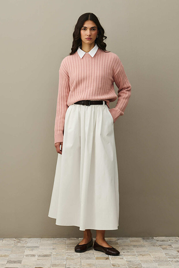 Fitilli Basic Crop Kazak Pembe - 2