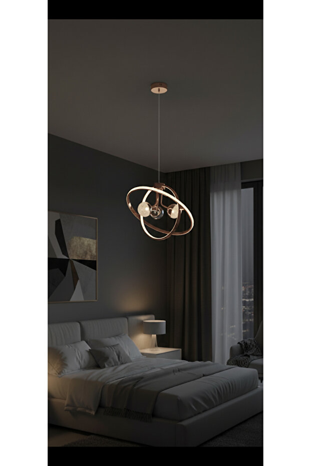 LARA İKİLİ LEDLİ 3 REKNLİ KUMANDALI - 2