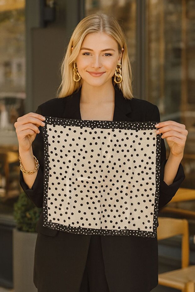 Flr32 Patterned Women's Scarf 50X50 cm