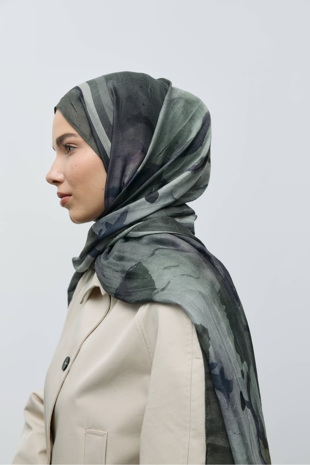 Natura Desen Bambu Şal - 3