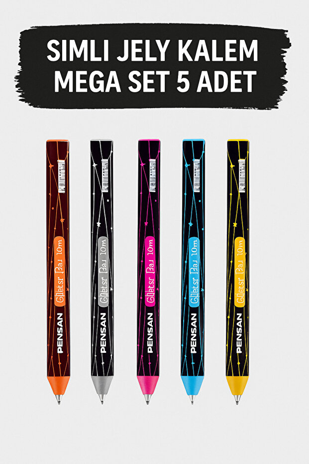 Simli Jely 5'li Mega Set - 1