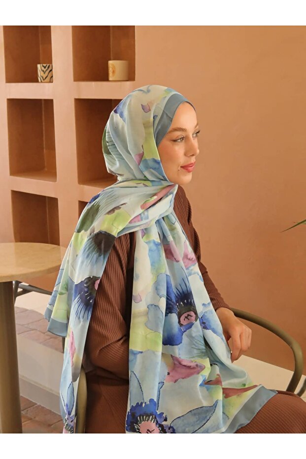 شال قطني بنمط ليفورا - 2