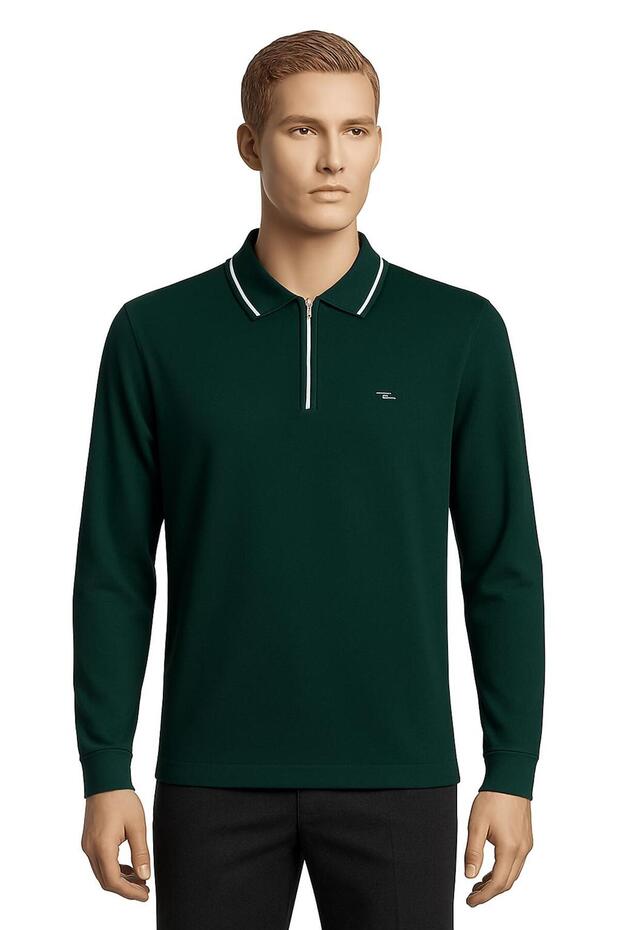 Collared Sweatshirt - 1