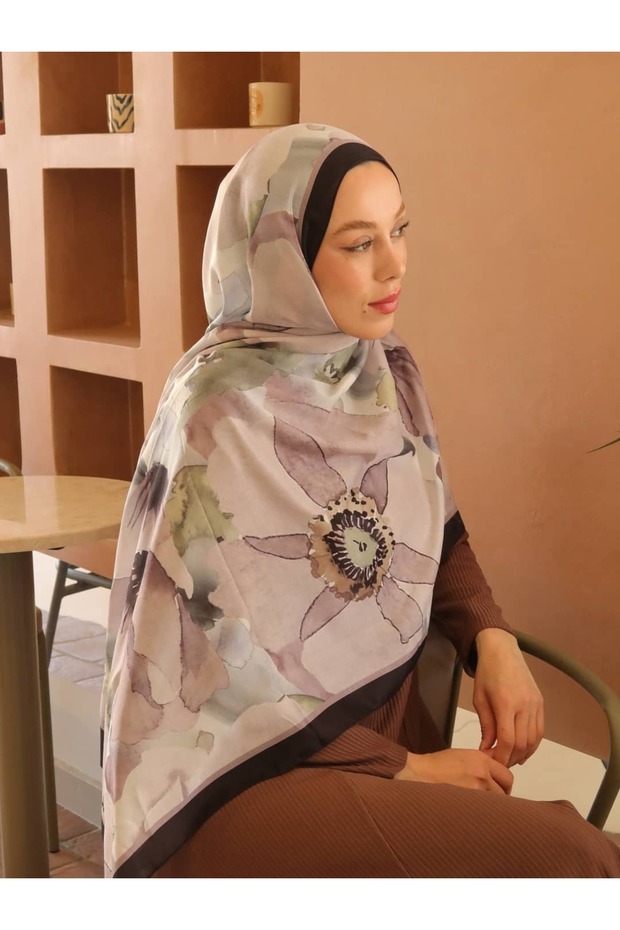 شال قطني بنمط ليفورا - 1