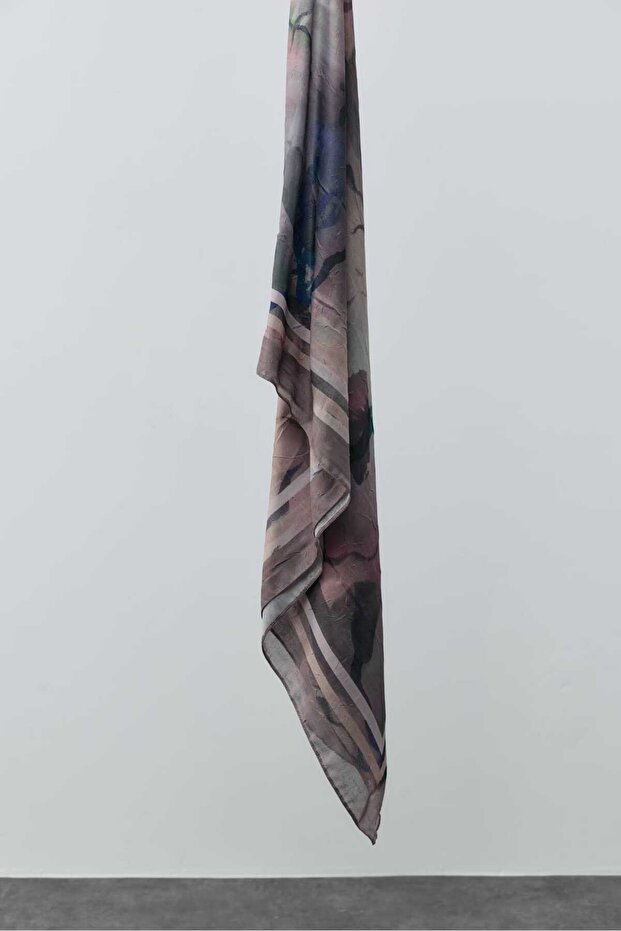 شال من الخيزران بنمط طبيعي - 4