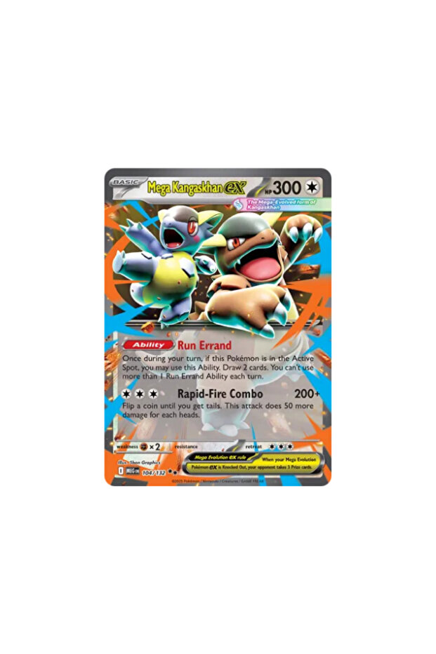 Mega Evolution Mega Kangaskhan Ex 104/132