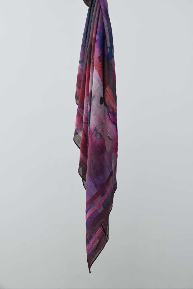 شال من الخيزران بنمط طبيعي - 4