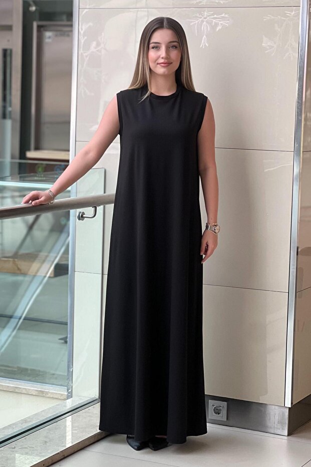 Kolsuz Bambu Elbise - 1