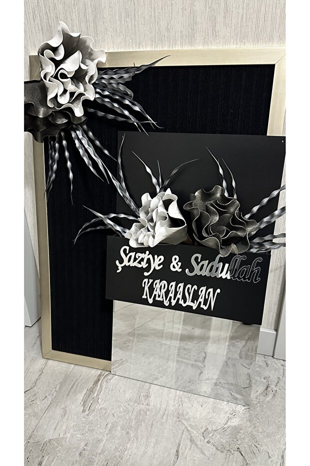 Mgsdizayn kapı süsü paspas takımı - 3