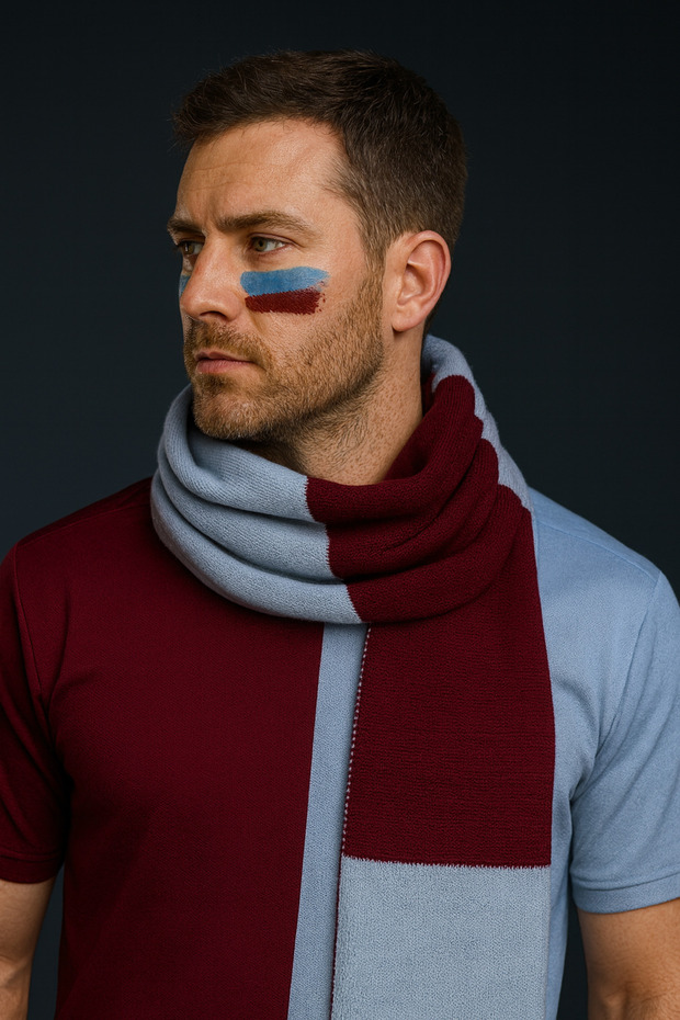 Taraftar Temalı Triko Atkı - 2