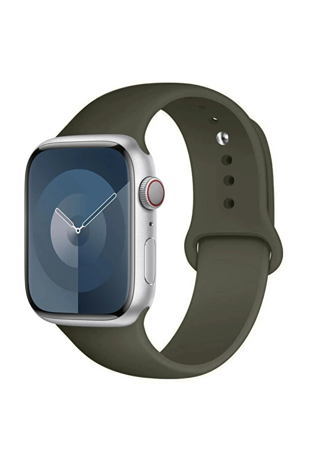49mm-42-44-45mm M-L 34 dark olive Silicone Band For Watch strap 44mm 45mm 40mm 41mm 42-38mm 45 mm s