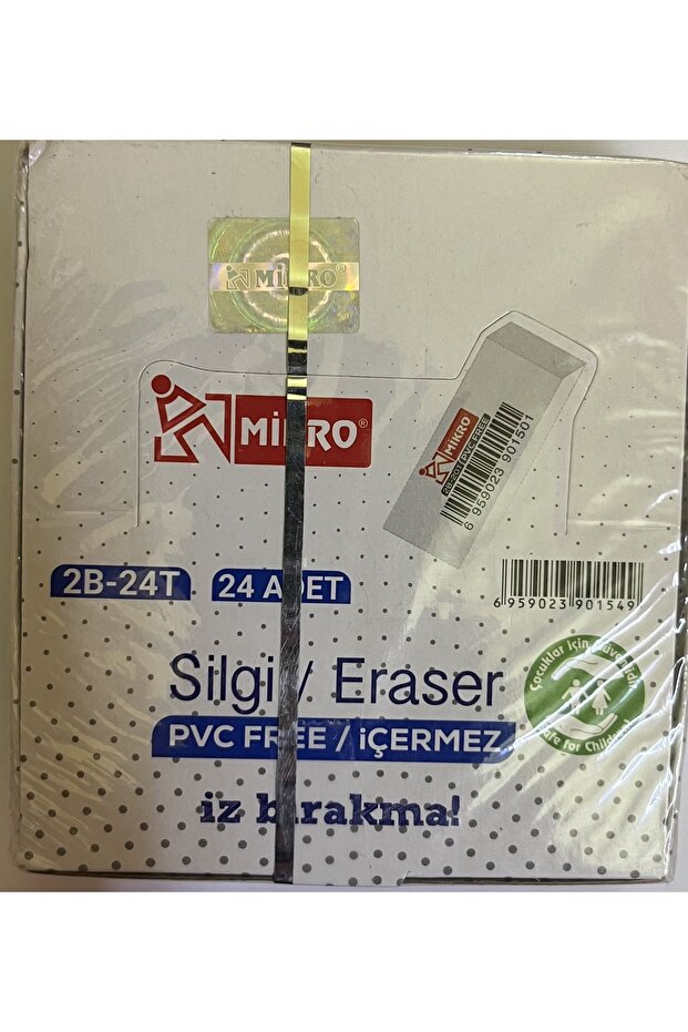 24 lü Silgi Beyaz - 2