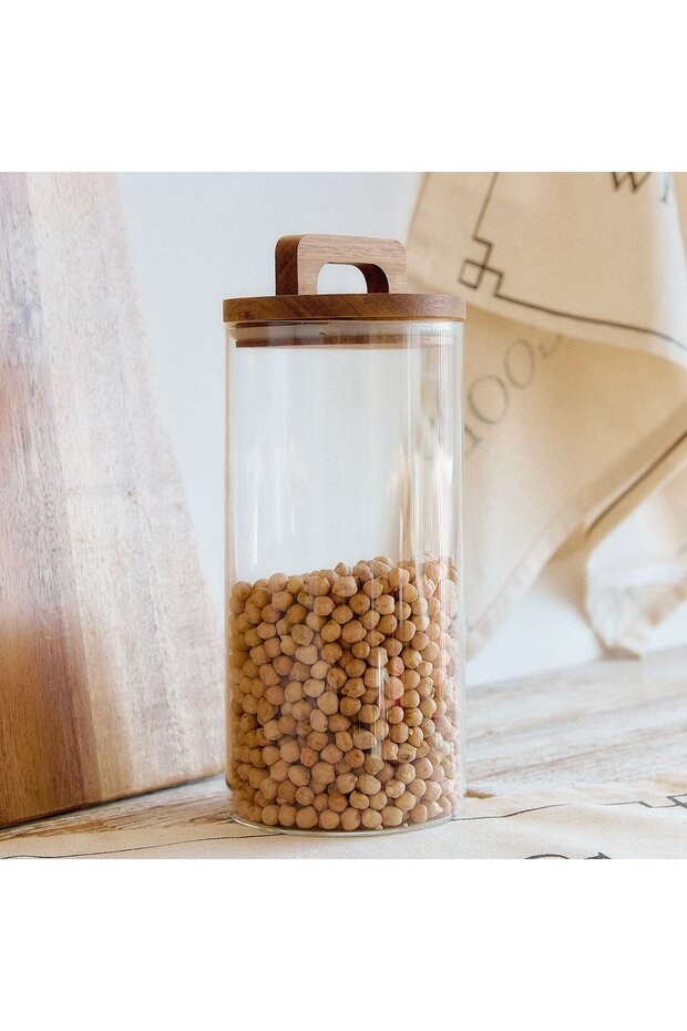 Container | CARLOS | large with acacia handle | 1.2 l | 892542 - 1