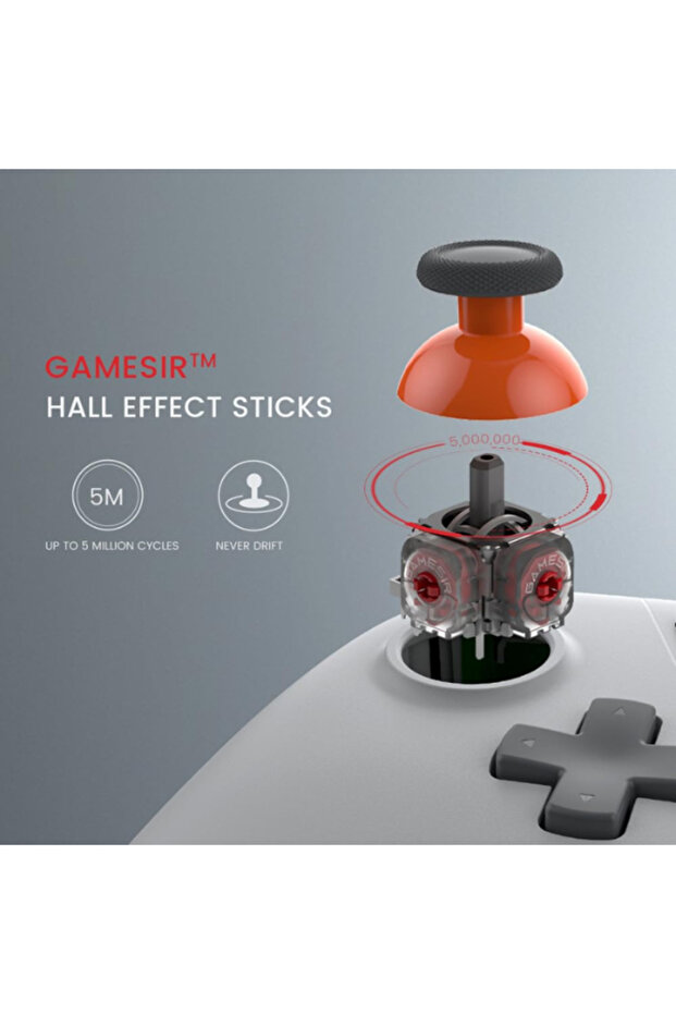 Nova Lite Controller for PC, Steam, Switch, iOS and Android Devices, Wireless Gamepad - 4